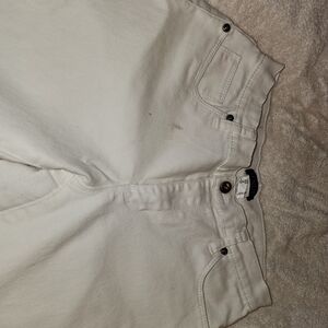 VENUS Cream Ankle Jeans